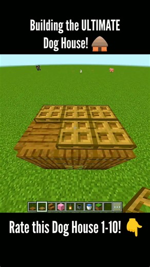 Stop Boring Dog Houses! Build This ULTIMATE Minecraft Design 🐶🔥 #minecraft