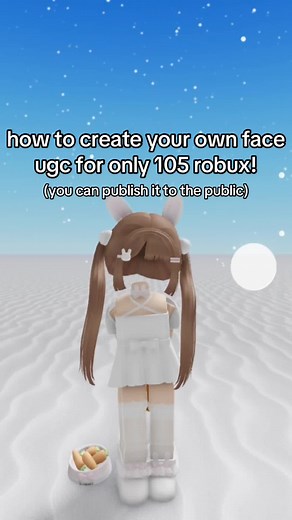 Create Your Own UGC Face in Roblox for 105 Robux