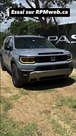 Honda Passport 2026 ! Essai sur RPMweb.ca