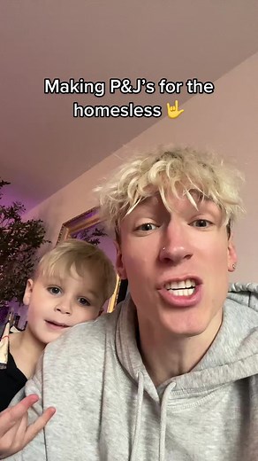 Making Peanut Butter and Jelly Sandwiches for the Homeless