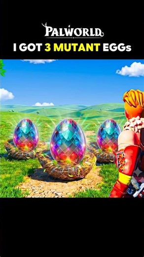 😱 I Got 3 Mutant Eggs in Palworld 1.0, Buffy, Palworld breeding