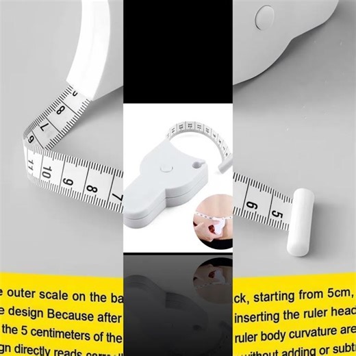 Three Circumference Measuring Automatic tape measure #shopeetagtowin