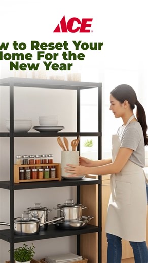 A better year starts at home 🏠 Reset, refresh, and rebuild your space with everyday solutions from ACE. #ACEHardwarePH #ACEHelpful | ACE Hardware Philippines