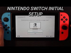 Nintendo Switch Initial Setup