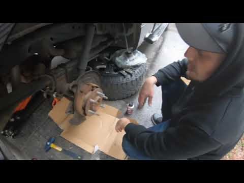 How to replace brake pads and rotors on a 2013 Ford F-150
