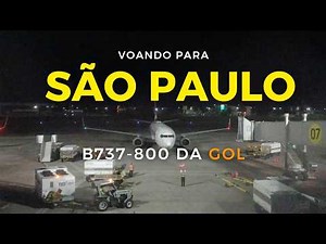 Voando no Boeing 737-800 da GOL: Salvador para São Paulo (Guarulhos)