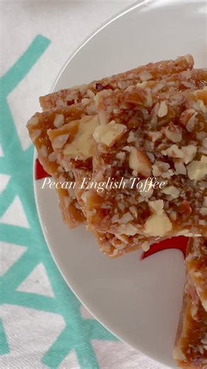 Michelle Tucker | I make this English toffee every Christmas, and it’s always a hit. This was my grandpa’s recipe, so it’s been a holiday tradition in our... | Instagram