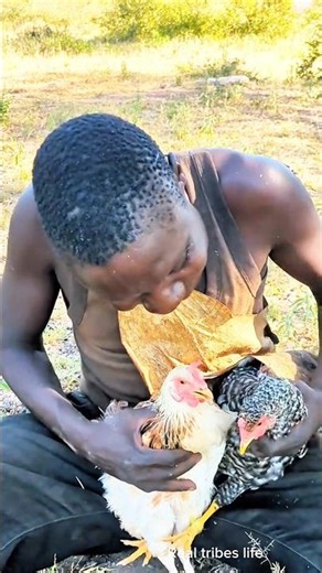 Hens, Chickens, and Chabaa’s Big Heart! #realtribeslife #viral #shorts