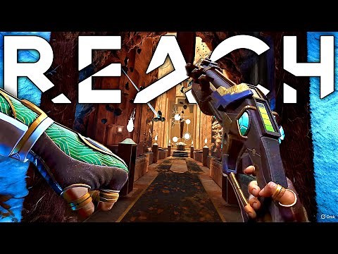 REACH VR GAMEPLAY + IMPRESSIONS! VRs ONLY AAA GAME TESTED