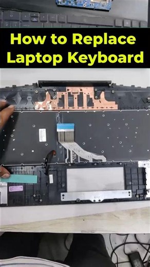 How to Replace Laptop Keyboard | IT GURUJI #youtubeshorts #shorts #tech