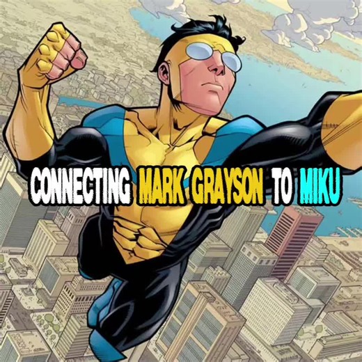 Connecting Mark Grayson to Hatsune Miku || Idea by @jesusluvsRust || #markgraysoninvincible #hatsunemiku #edit #capcut #invincible