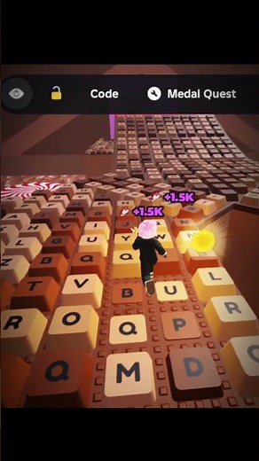 keyboard escape race 🏃🏁 Roblox #roblox #shorts #gaming #keyboardescaperun #tranding