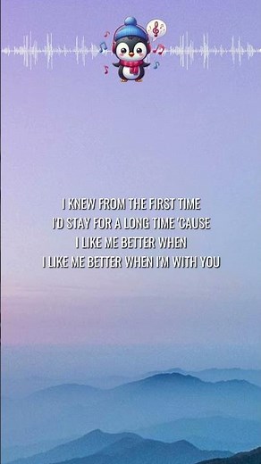 I Like Me Better Lyrics 🐧 #Lauv #ILikeMeBetter #tiktok #lyrics #lyricvideo #song #music #songlyrics