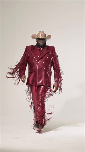 Ramillionaire Carr on Instagram: "Three looks. One body. One narrative. No costume changes. No characters. Just evolution. LOOK I: RAMILLI Sequins as armor. Power shoulders built like intention. This is Ramilli in full command mode—bold, unapologetic, unmoving. Not hiding. Not blending. Standing where presence alone makes noise. LOOK II: HE LACE Soft does not mean small. Lace does not mean weak. This is control through restraint. Transparency as authority. Masculinity expanded, not explained. He