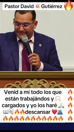 Pastor David Gutiérrez: Motivational Words from God