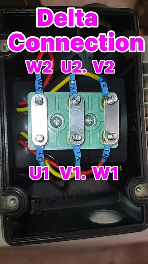 18K views · 480 reactions | 3 Phase Motor Terminal Delta Connection @Mian Electric #deltaconnection #motorterminaldeltaconnection #3phasemotordeltaconnection #star-delta #3phasemotor #star #delta #stardelta #motorterminalstardelta #terminalstarconnection #terminaldeltaconnection #stardeltastartercontrol #motor #motorconnection #viral #foryou #trading #mianelectric | Mian Electric | Facebook