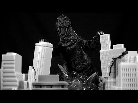 NECA GODZILLA 1954 - 12 INCH LONG DELUXE FIGURE REVIEW