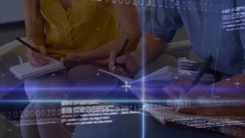 clip-3983061855-three-people-taking-notes-finance-training-while