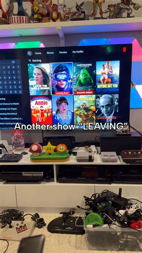I’ll watch the show when I want…thanks #movies #Bluray #DVD #collection #netflix | Naesar’s Room