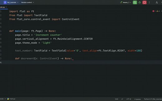 使用 Flet 创建您的第一个 Python 应用程序