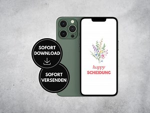 Digitale Karte zur Scheidung fürs Handy, lustige Trennungskarte als JPEG, sofort per WhatsApp verschickbar - Etsy.de