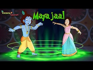 Krishna aur Balaram - Mayavi Ghar | Hindi Kahaniya | Cartoons for Kids