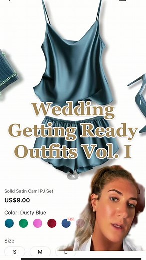 Wedding getting ready outfit inspo pt. 1!!! #weddingtiktok #bridebabe #bridetobe #weddinginspo #fyp #foryou #shein #bridesmaid #bridetribe