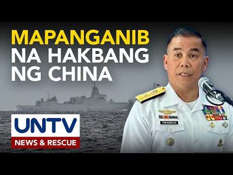 Barko ng PH Navy, tinutukan ng fire control radar ng isang Chinese vessel sa WPS