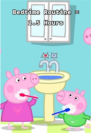 Bedtime Routine with Peppa Pig for Parents
