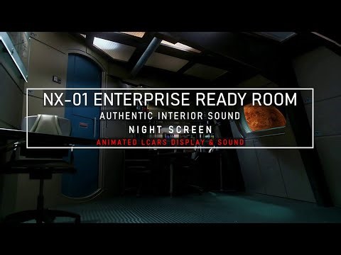 Star Trek Sleep Sounds | Enterprise NX-01 | Night Shift Ambience | White Noise | ASMR | Sleep