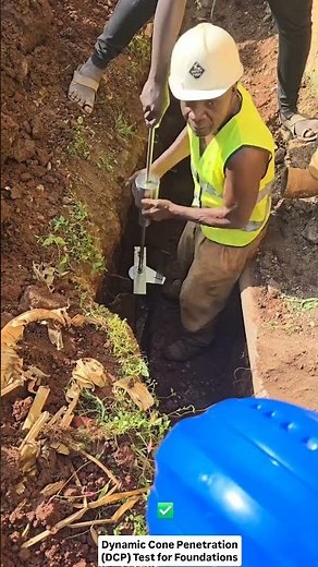 DCP Test for Foundation | Dynamic Cone Penetration Test in Field #construction #civilengineering