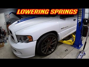 HOW TO LOWER FRONT OF A DODGE RAM | SPRING REPLACEMENT