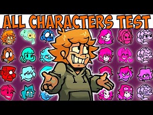 ALL CHARACTERS TEST | FNF Character Test | Gameplay VS Playground