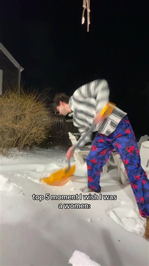 i just love shoveling