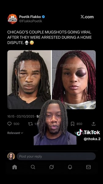 Chicago Couple Mugshot Sparks Debate on Domestic Dispute