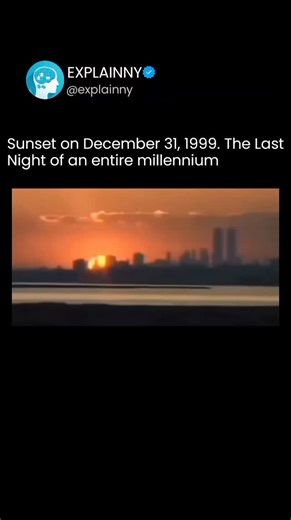 Explaining Everything on Instagram: "The last night of an entire millennium is a powerful and symbolic moment in time, marking the end of a thousand years of history, change, and human experience. It represents a rare transition that few generations ever witness, carrying a deep sense of reflection and anticipation. As that final night unfolds, people often look back on the triumphs, struggles, discoveries, and cultural shifts that shaped the past millennium, while also imagining what the future