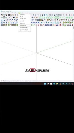 Tips Sketchup Pemula - Part 01 #sketchup #tutorial #3d #architecture #design #engineering #bim