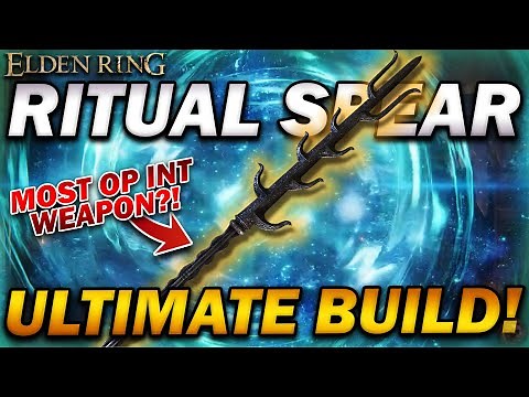 "The Most OP Weapon in Elden Ring!?” - Insane Ritual Spear Build!