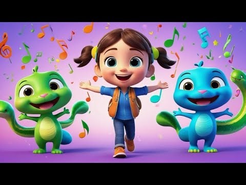 Sammy Snake’s Hissing Song | Nursery Rhyme for Kids | Fun Animal Songs for Children