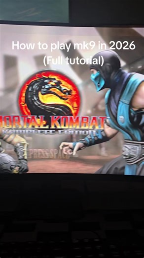 if you have any issues just let me know and ill help you fix it #gaming #mk9 #mortalkombat #howtoplaymk9 #internetarchive