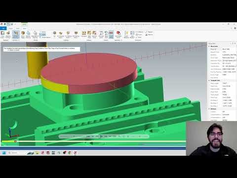 Intro to Simultaneous 5-Axis Programming in MasterCam: Fidget Spinner First Operation