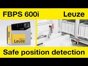 Safe position detection on high-bay storage devices with one sensor - world innovation FBPS 600i