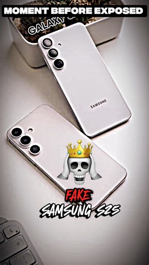 Fake Samsung s25 EXPOSED 💀🔥 #samsungs25 #FakesamsungEXPOSED #upcomingphones