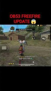 OB 53 UPDATE INFORMATION ℹ️#freefire #freefireindiacoming #advanceserverdownload #virqlshorts #freef