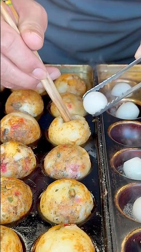 【愛知・みよし】たこ焼き×うずら卵！贅沢なおいしさ「たこのたまご」🥚 #japanesefood #ジョイ飯