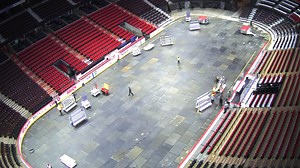 This past week saw four events in four days. Ever wonder how we can go from hockey, two concerts to lacrosse? We have an amazing conversion team that gets the job done! 💪 | Canadian Tire Centre