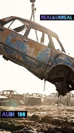 Audi 100 Junkyard Restoration