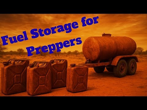 Fuel Storage for Preppers - How to LEGALLY Store Fuel at Home for SHTF