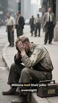The Great Depression Explained Fast in 60 Seconds #history