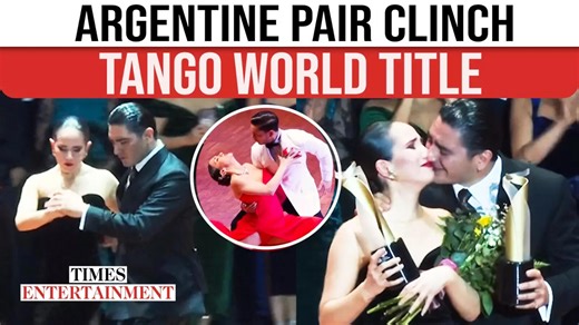 Tango Glory! Argentine Duo Wins Salon Category At World Championship